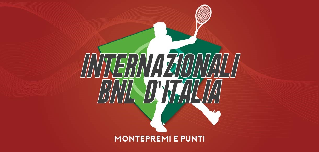 ATP Roma 2023 montepremi e punti del torneo